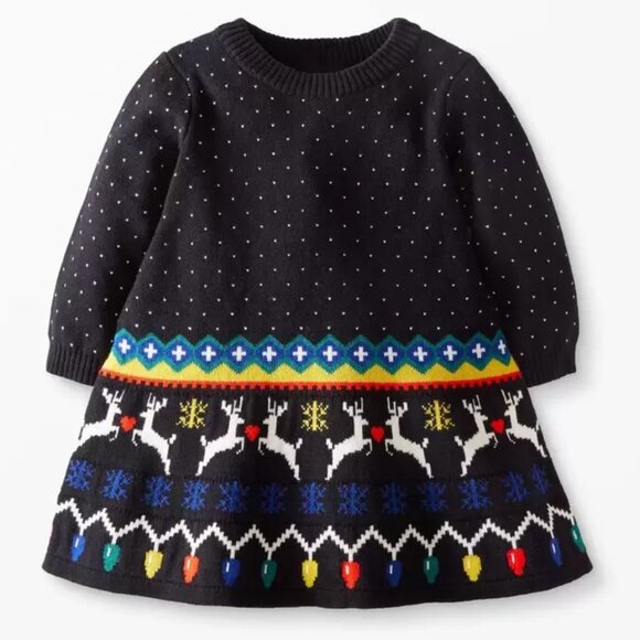 Hanna Andersson Other - Hanna Andersson 2T Baby Heritage Sweater Dress